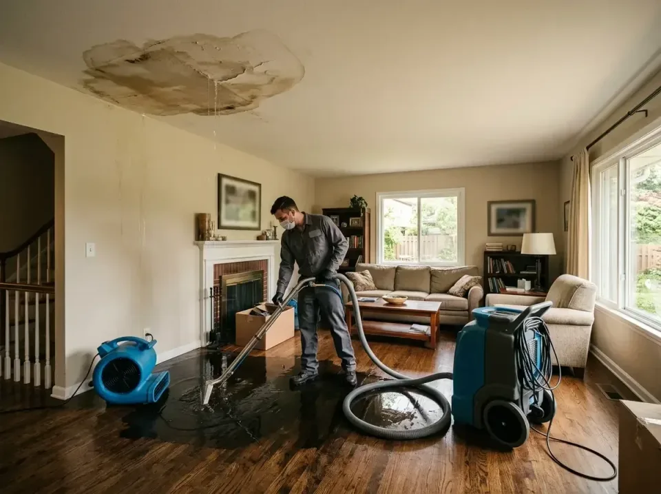 attic-pipe-burst-ceiling-drip-008 — frequently asked questions, Water Damage Restoration & Carpet Care in Pikeville, TN